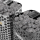 Печь-каменка электрическая для сауны Helo Himalaya 105 BWT Steel Pure