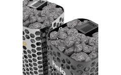 Печь-каменка электрическая для бани и сауны Helo Himalaya 701 DE Black + Midi