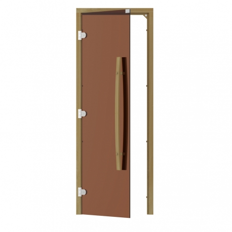 Комплект двери с "бронзовым" стеклом SAWO 741-3SGD-L-1