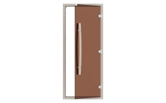 Комплект двери с "бронзовым" стеклом SAWO 742-4SGA-1