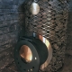 Печь-каменка дровяная для бани и сауны IKI Loyly jr со стальной дверцей