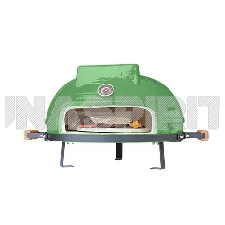 Настольная печь для пиццы Kamado 21 Зеленый