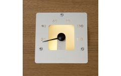 Оптоволоконный светильник для сауны Cariitti "Термометр" SQ (белый)