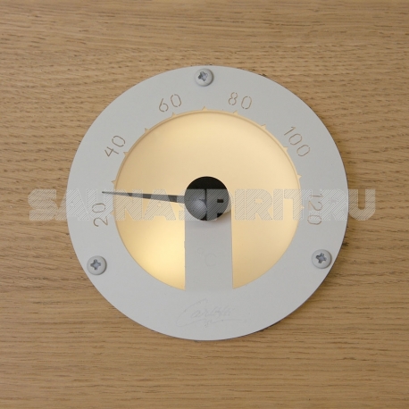 Оптоволоконный светильник для сауны Cariitti "Термометр" (белый)