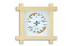 Аналоговый термогигрометр с деревянной рамой TFA 40.1008