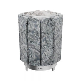 Печь-каменка электрическая для бани и сауны VVD Премьера Серпентинит Бархат 9