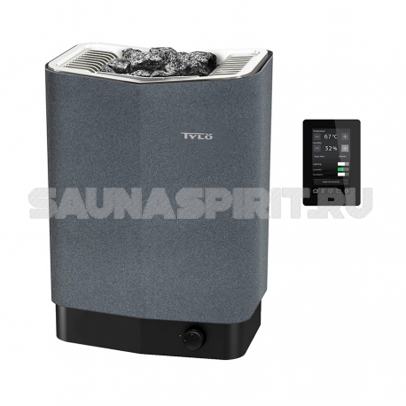Печь-каменка электрическая для бани и сауны Tylo Sense Elite 10 серого цвета