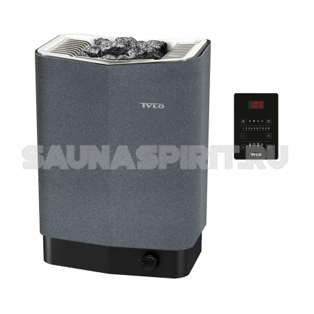 Печь-каменка электрическая для бани и сауны Tylo Sense Pure 8 серого цвета