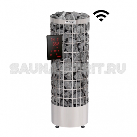 Печь-каменка электрическая для бани и сауны Harvia Cilindro PC110XE Steel + CX001WiFi