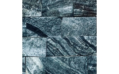 Панель из натурального камня для бани и сауны Мрамор Древесный Серый