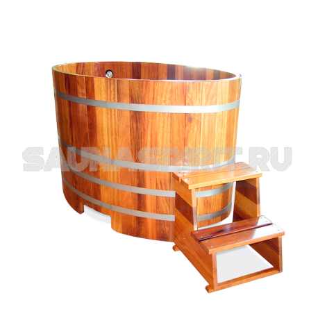 Купель для сауны и бани Blumenberg 130 x 79 из лиственницы