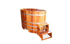Купель для сауны и бани Blumenberg 130 x 79 из лиственницы