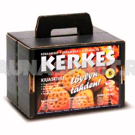 Керамические камни для печи Kerkes большие 20кг