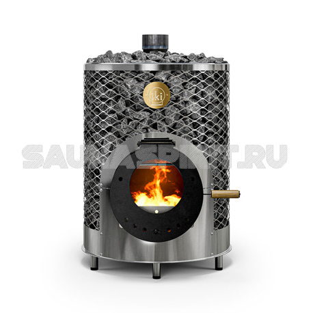 Печь-каменка дровяная для бани и сауны IKI Original
