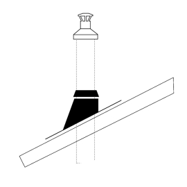 Узел прохода через кровлю IKI T600 LIGHT