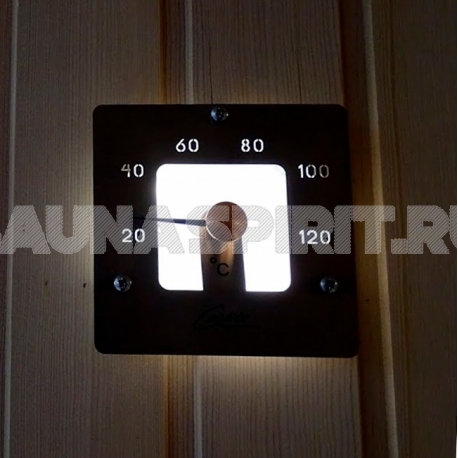 Оптоволоконный светильник для сауны Cariitti Термометр SQ 1545828
