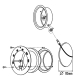 Оптоволоконный светильник для сауны Cariitti Термометр SQ 1545828