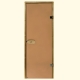 Дверь для сауны HARVIA STG 9х21 (ольха/бронза)