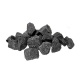 Камни для бани и сауны. Габбро-диабаз (20 кг, коробка, колотый, мытый). Огненный Камень.