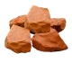 Камни для бани и сауны. Яшма (10 кг, ведро, обвалованный, мытый). Огненный Камень.