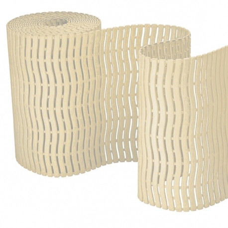 Коврик для саун и влажных помещений "Soft Step" PLAST-TURF, слоновая кость (Ivory)