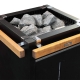 Печь-каменка электрическая для сауны Harvia Virta Combi HL70S Black