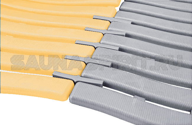 Коврик для саун и влажных помещений "Soft Step" PLAST-TURF светло-серый (Light grey)